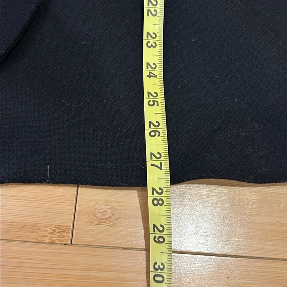 Zara black Pea coat with gold hardware- size Medium- worn once - Picture 10 of 10